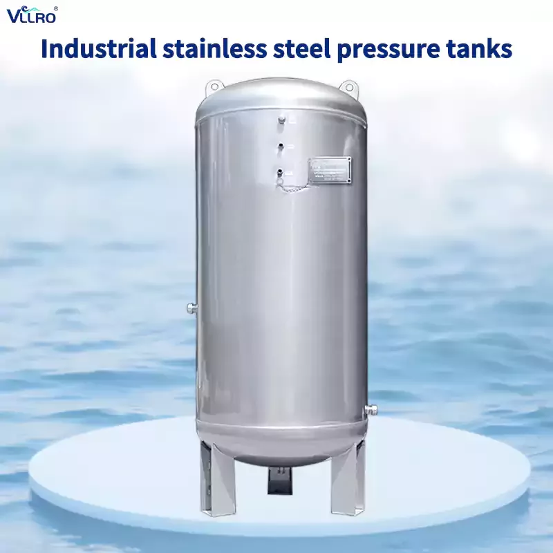 Tangki Tekanan Baja Tahan Karat Industri