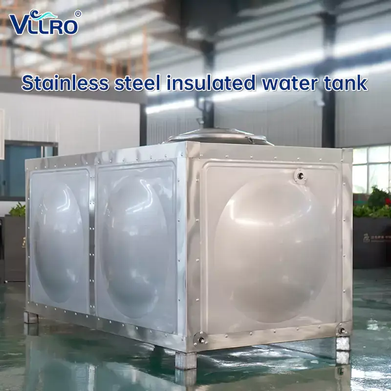 Tangki Air Berisolasi Stainless Steel